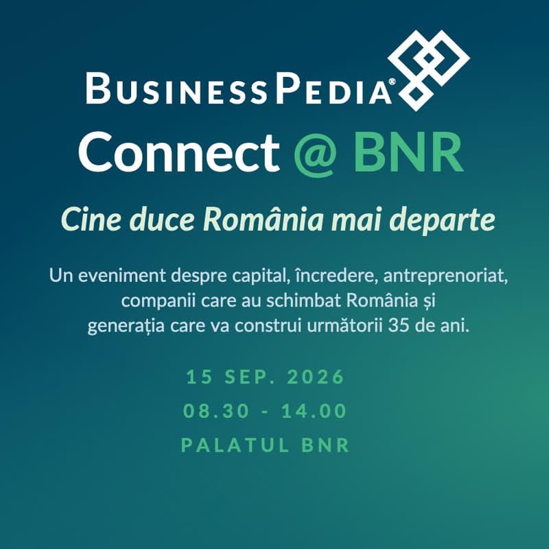 Cover Image for BusinessPedia Connect @ BNR - Cine duce România mai departe