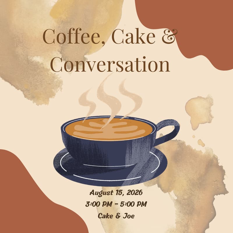 Cover Image for Coffee, Cake & Conversation