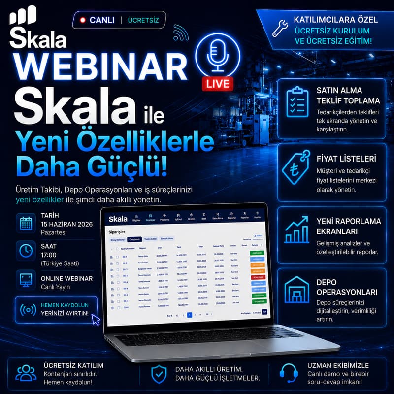 Cover Image for Skala Webinar: Yeni Özelliklerle Daha Güçlü!