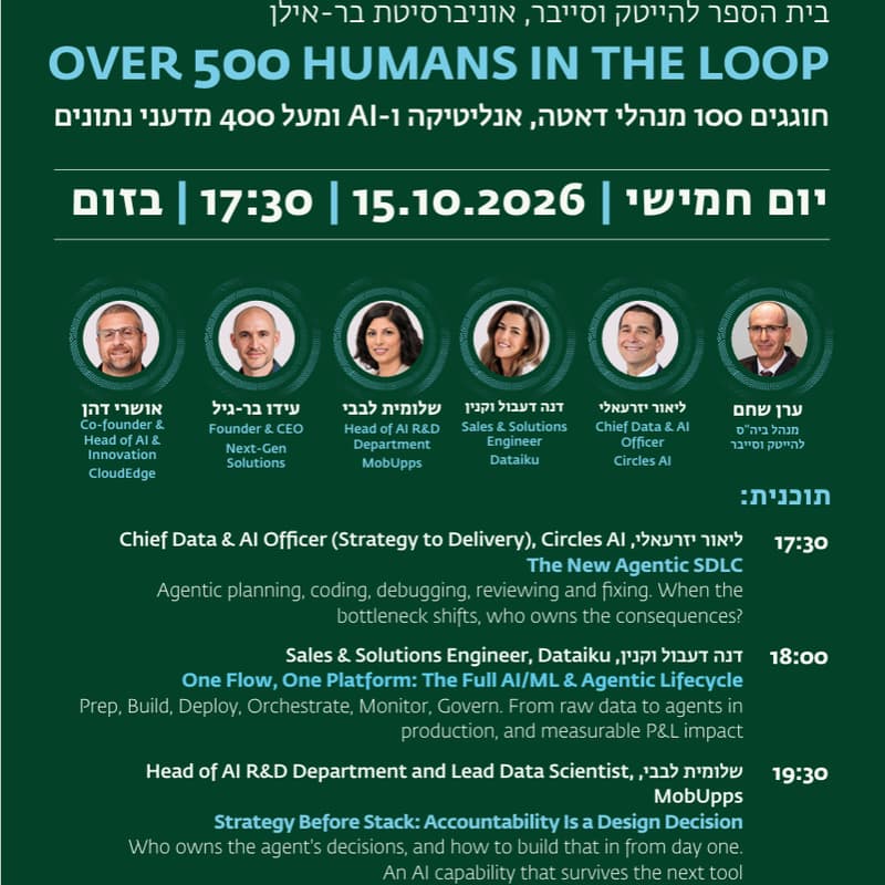 Cover Image for Over 500 Humans in the Loop - CDAIOs - Data Scientists - Analists