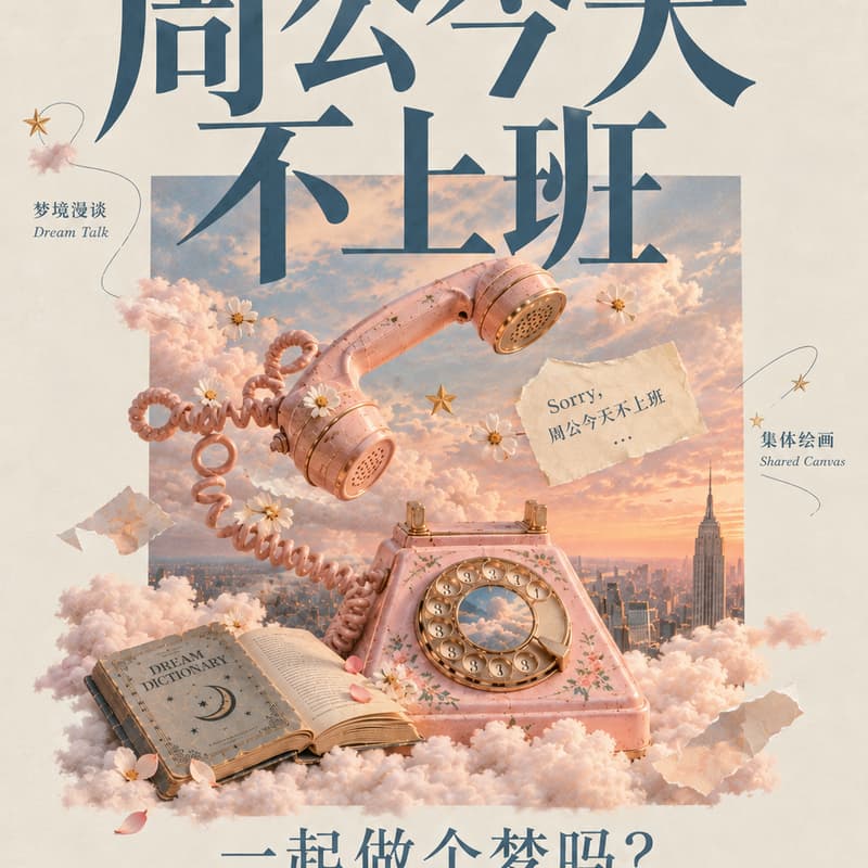 Cover Image for 周公今天不上班|一起做个梦吧~