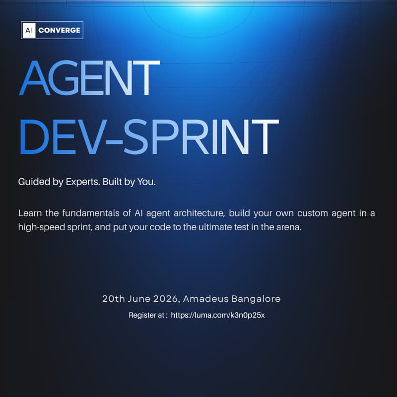 Cover Image for Agent Dev-Sprint: Build, Deploy, and Battle
