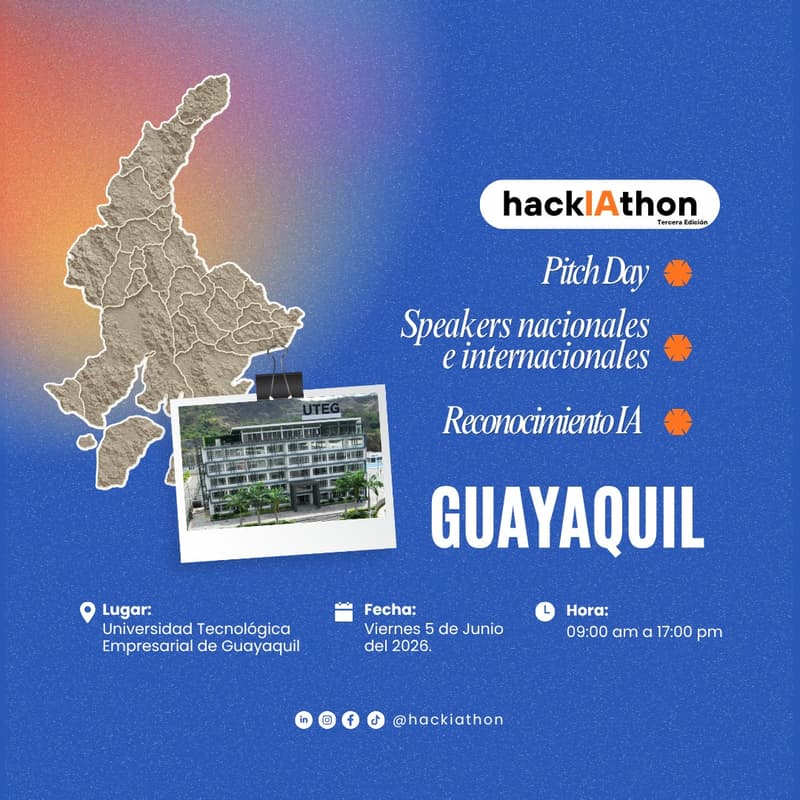 Cover Image for hackIAthon 3.ª edición - Pitch Day (Guayaquil)