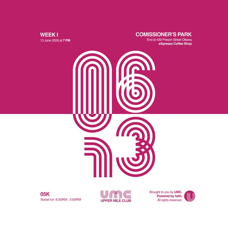 Cover Image for UMC WEEK I - SOCIAL RUN