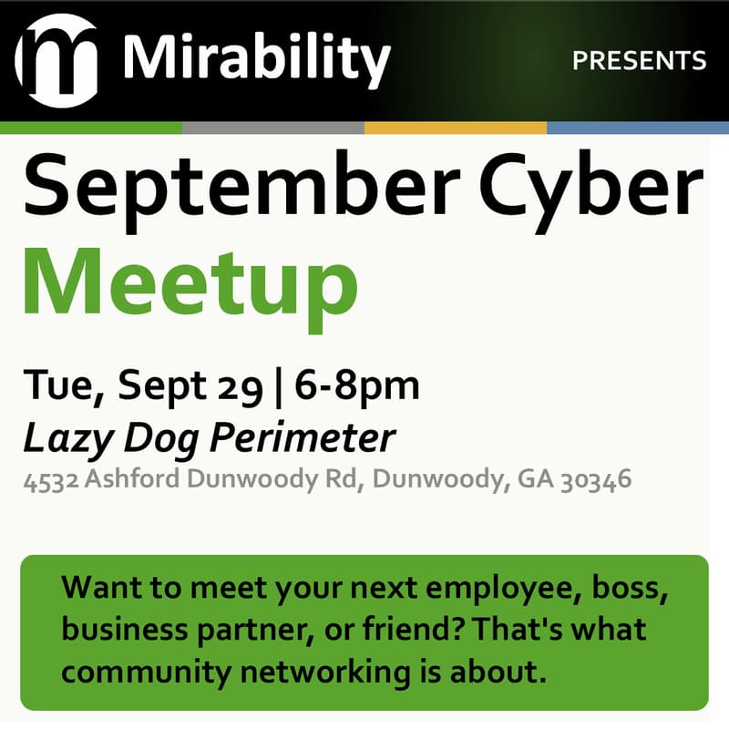 Cover Image for September Cyber Meetup