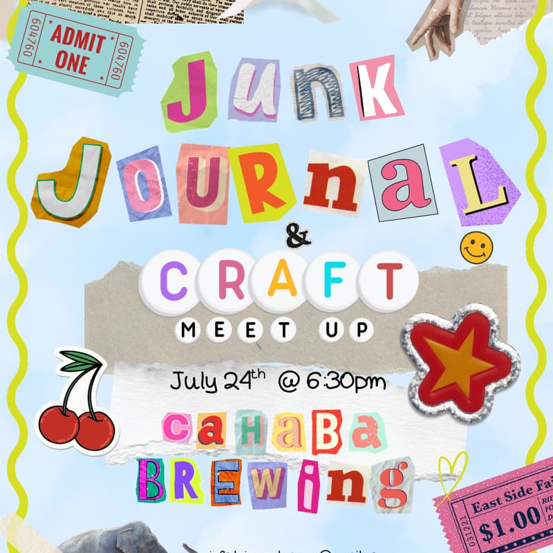 Cover Image for BYO craft night.👩🏾🎨🎨🩵