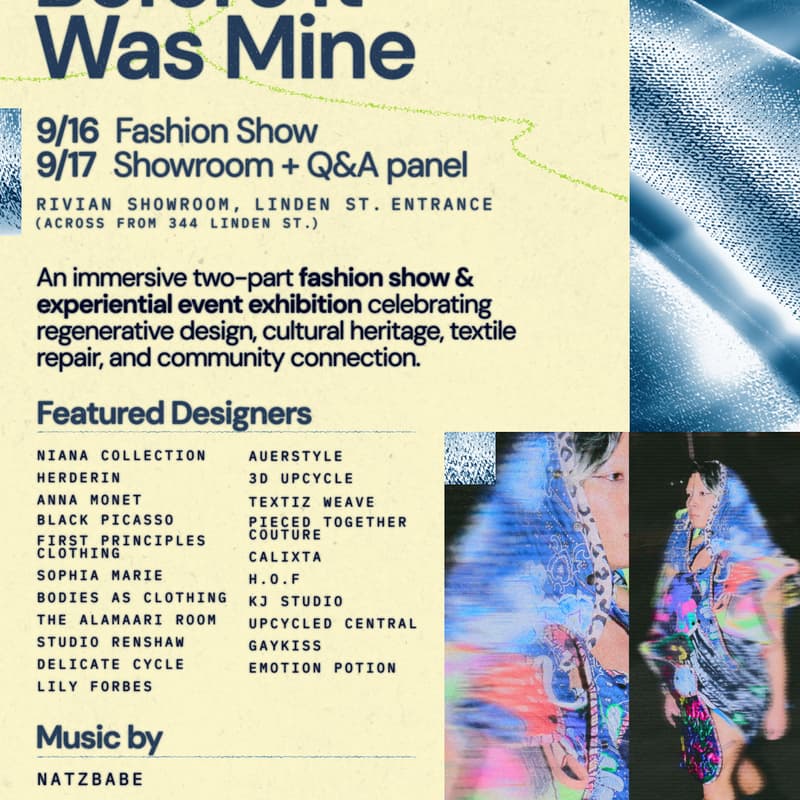 Cover Image for The Living Archive: Before It Was Mine Fashion Show + Showroom Event