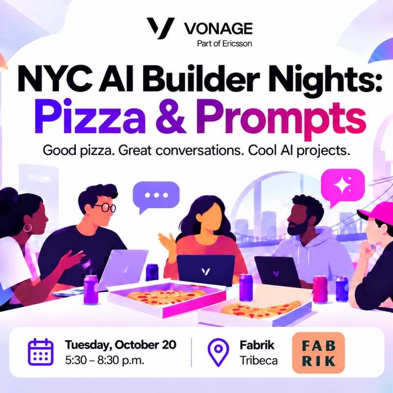 Cover Image for NYC AI Builder Nights: Pizza & Prompts