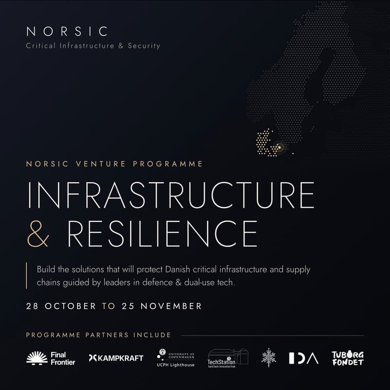 Cover Image for NORSIC · Security & Critical Infrastructure F26 Venture Programme