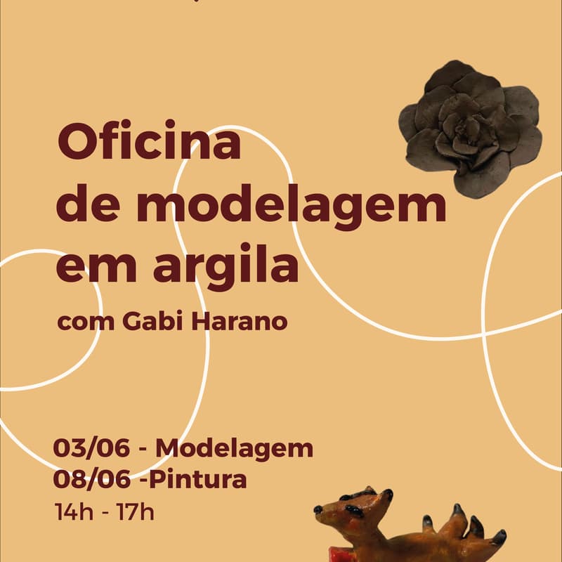 Cover Image for Oficina de modelagem livre em argila