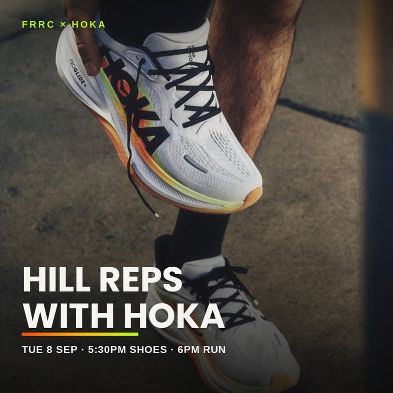 Cover Image for FRRC - Hill Reps With Hoka