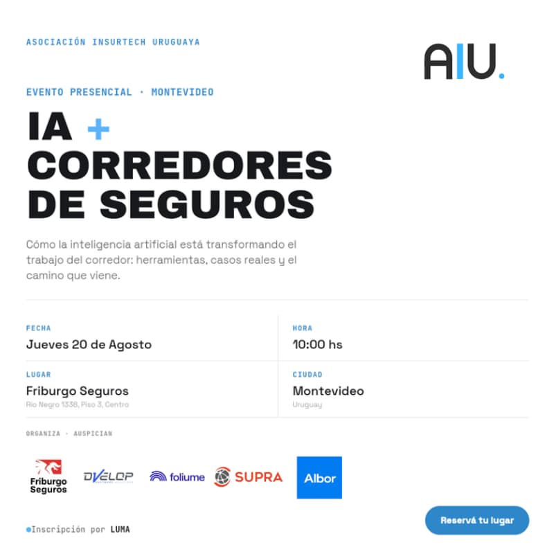 Cover Image for IA + Corredores de Seguros