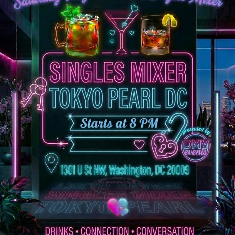 Cover Image for π» Saturday Tokyo Pearl DC Singles Mixer ππΈ