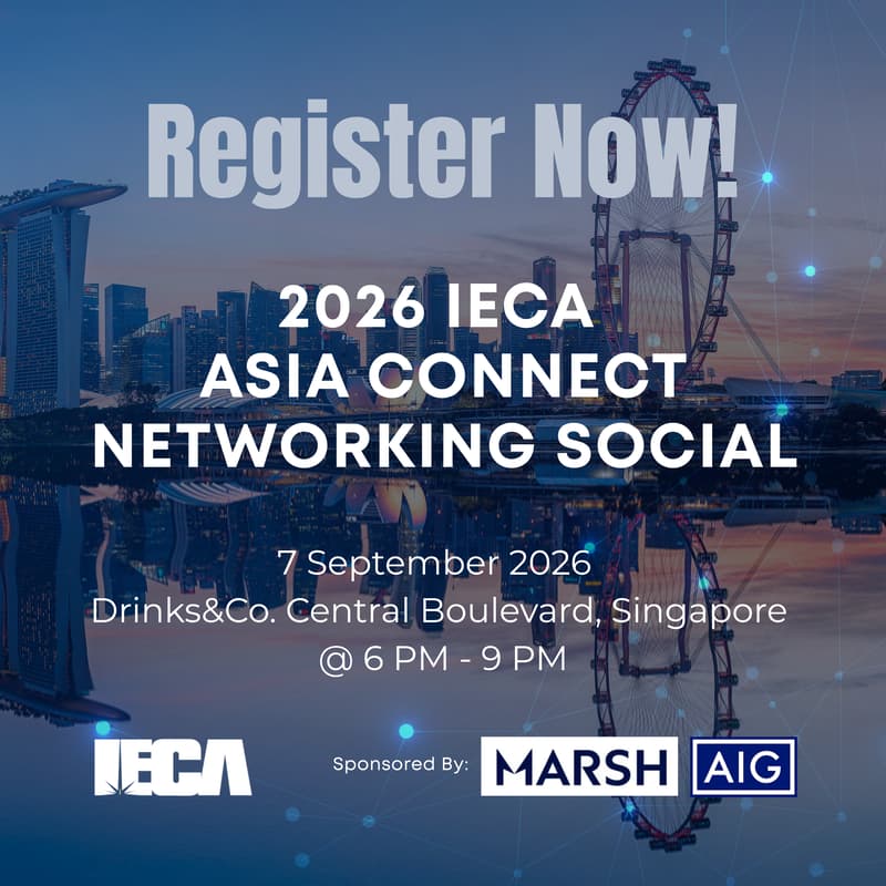 Cover Image for 2026 IECA Asia Connect Networking Social in Singapore