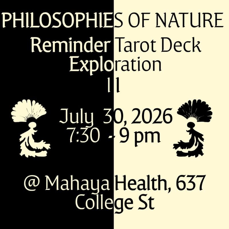 Cover Image for Philosophies of Nature Tarot Deck Exploration