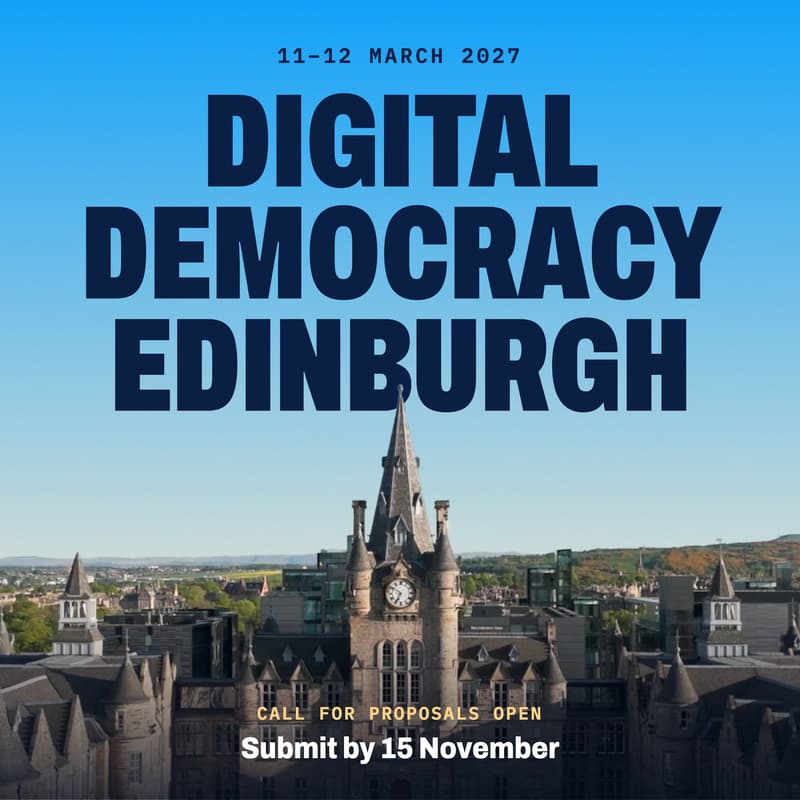 Cover Image for Shaping Digital Democracy Edinburgh: RxC Community Proposal Workshop
