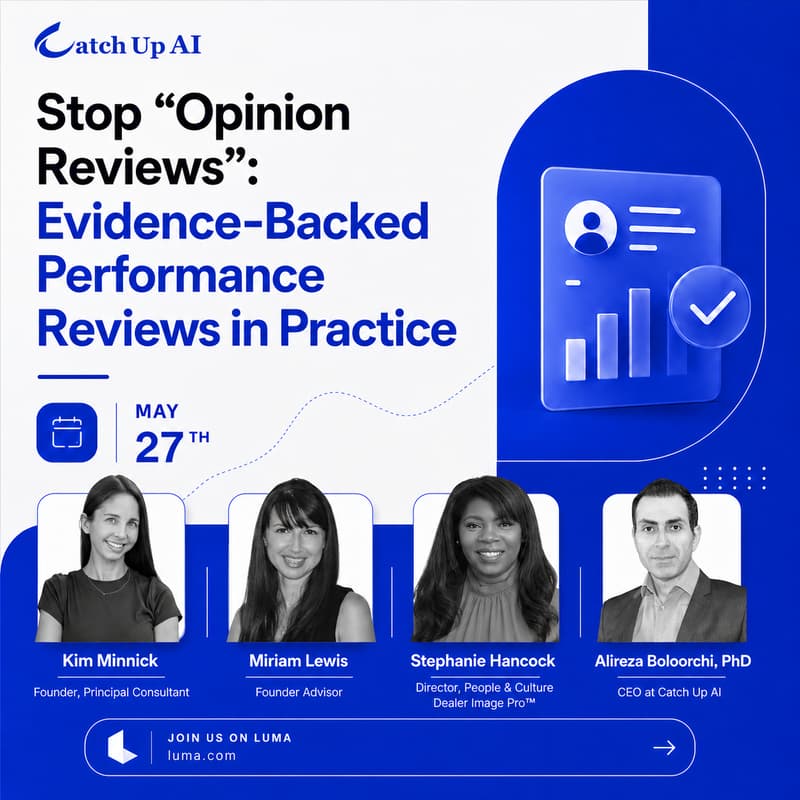 Cover Image for Stop “Opinion Reviews”: Evidence-Backed Performance Reviews in Practice