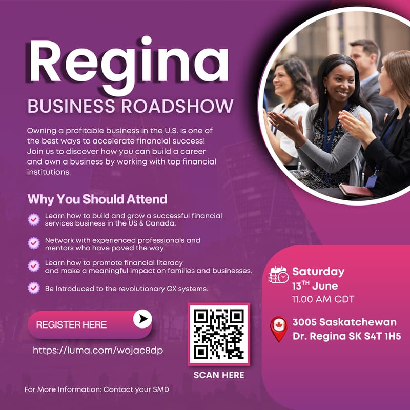 Cover Image for REGINA BUSINESS ROADSHOW
