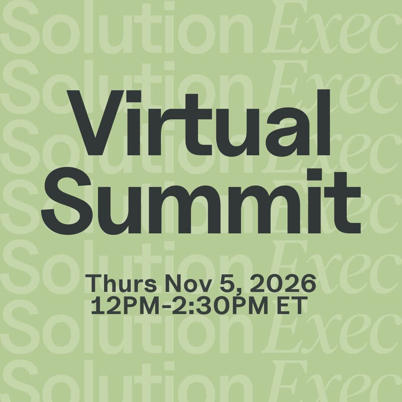 Cover Image for SolutionExec Virtual Summit