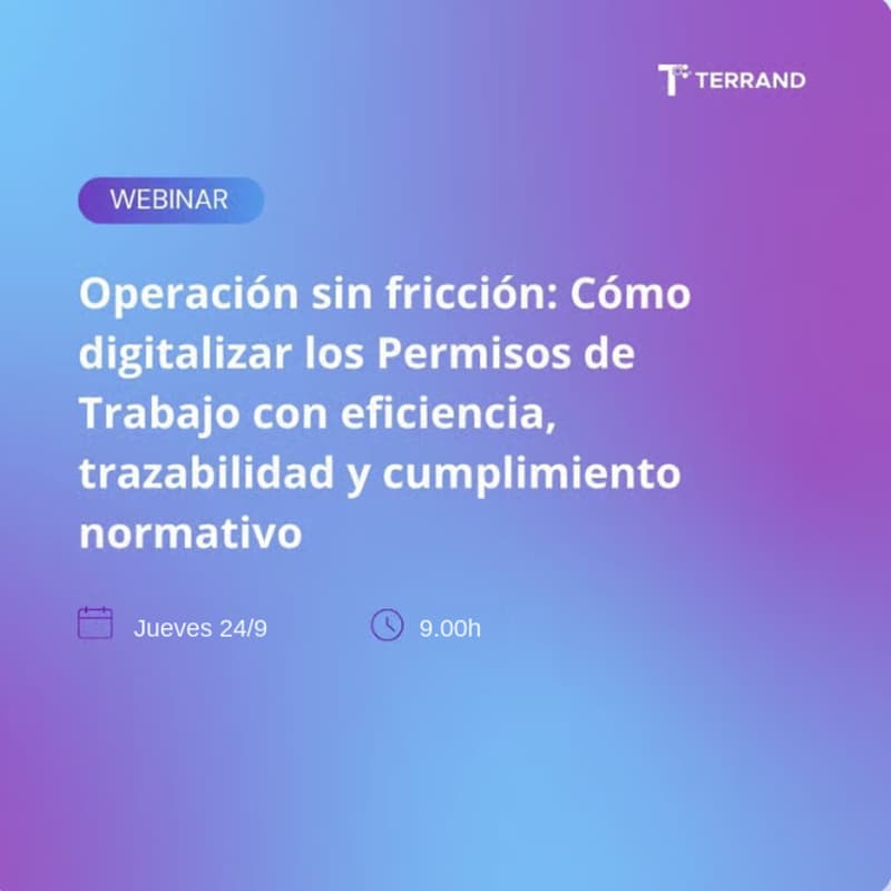 Cover Image for Operación sin fricción: Cómo digitalizar los Permisos de Trabajo con eficiencia, trazabilidad y cumplimiento normativo