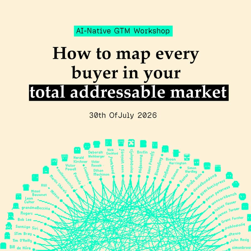 Cover Image for How to map every buyer in your TAM