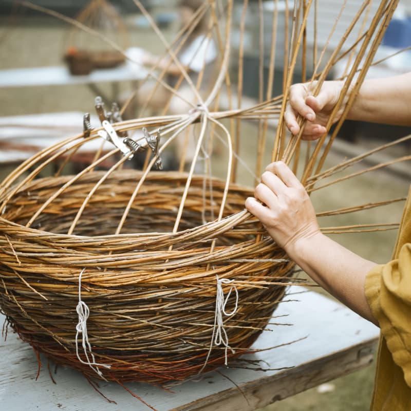 Cover Image for Weave and Nourish Weekend Retreat - Twisted Willow Basket