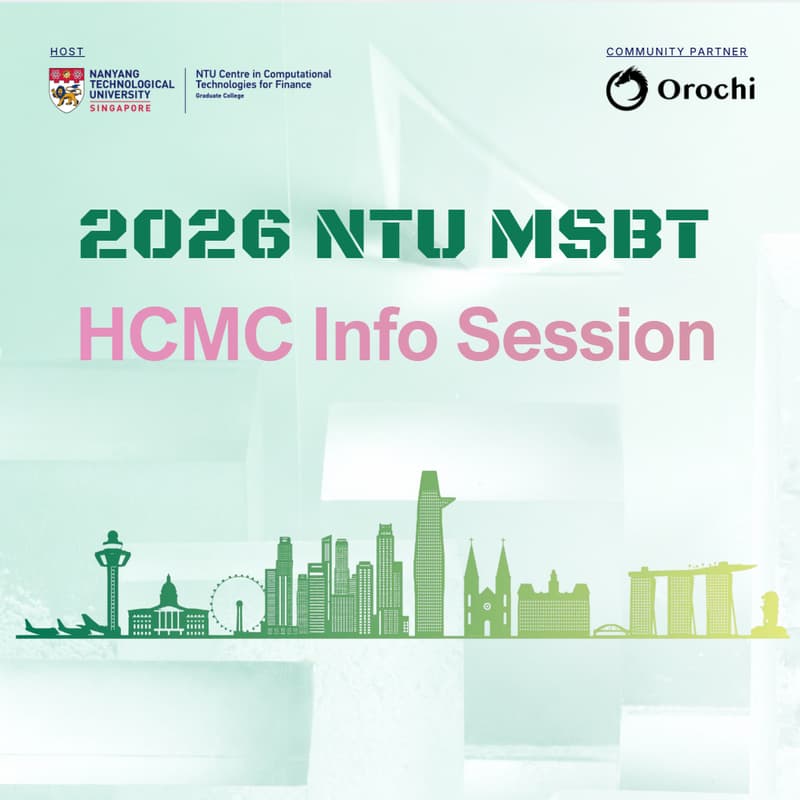 Cover Image for NTU Master of Science in Blockchain (MSBT) Programme 2026 Ho Chi Minh City Information Session
