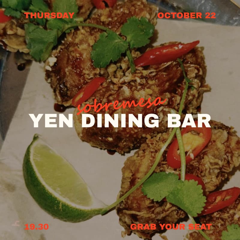 Cover Image for Sobremesa Special at Yên Dining Bar