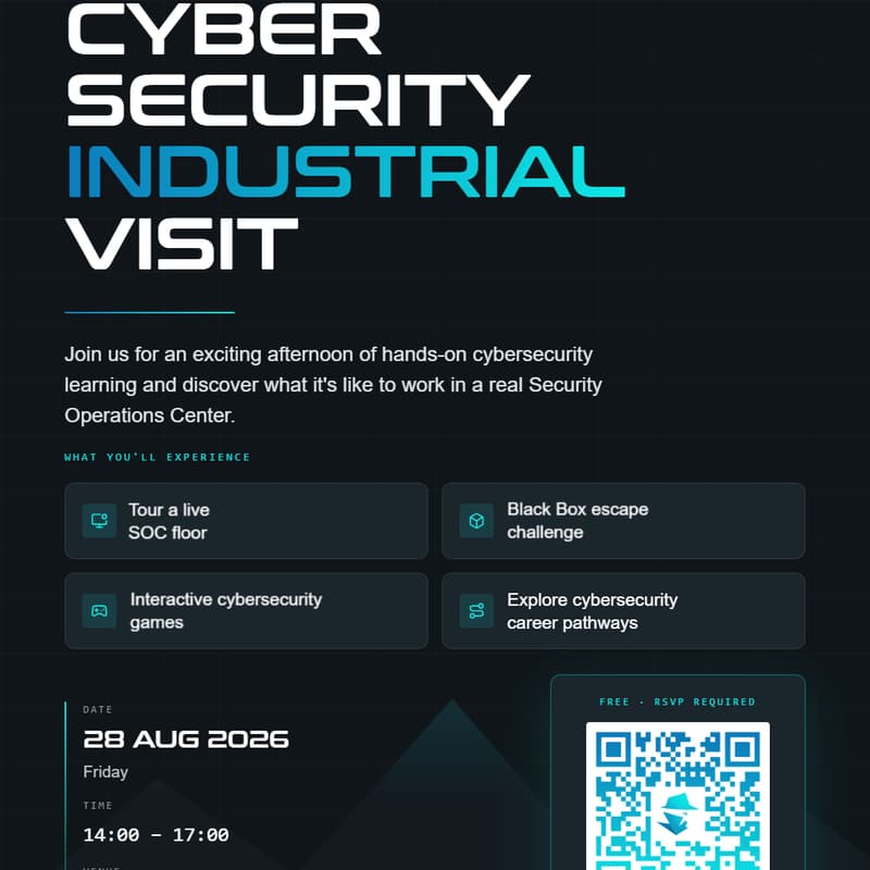 Cover Image for SherpaSec X BlackBerry CCoE August Cybersecurity Industrial Visit