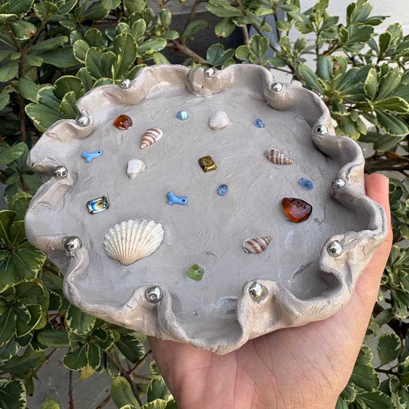 Cover Image for Sip & Clay - Mosaic Trinket Dishes
