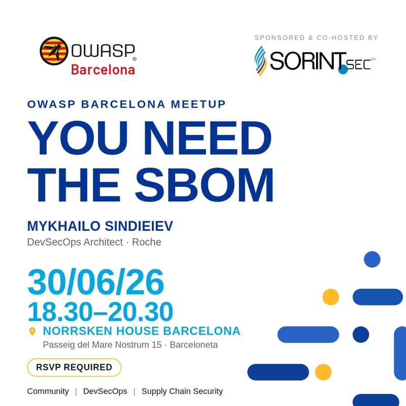 Cover Image for You need the SBOM