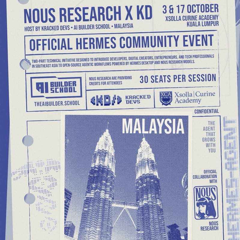 Cover Image for Hermes Desktop for Everyone: Nous Research x Kracked Devs