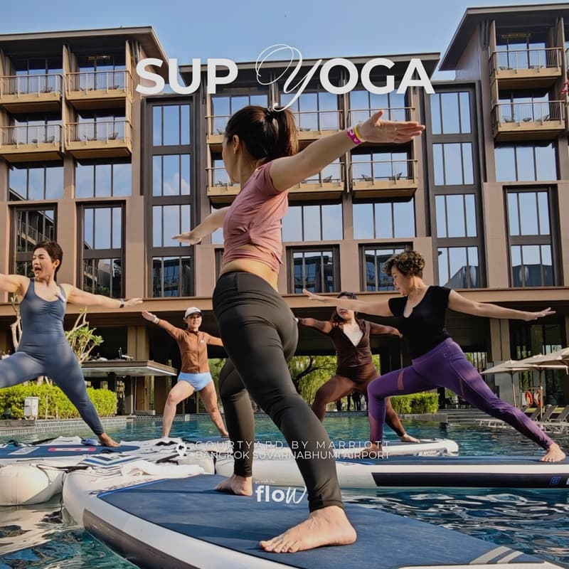 Cover Image for SUP YOGA - Oct 17 (15:00-16:00)