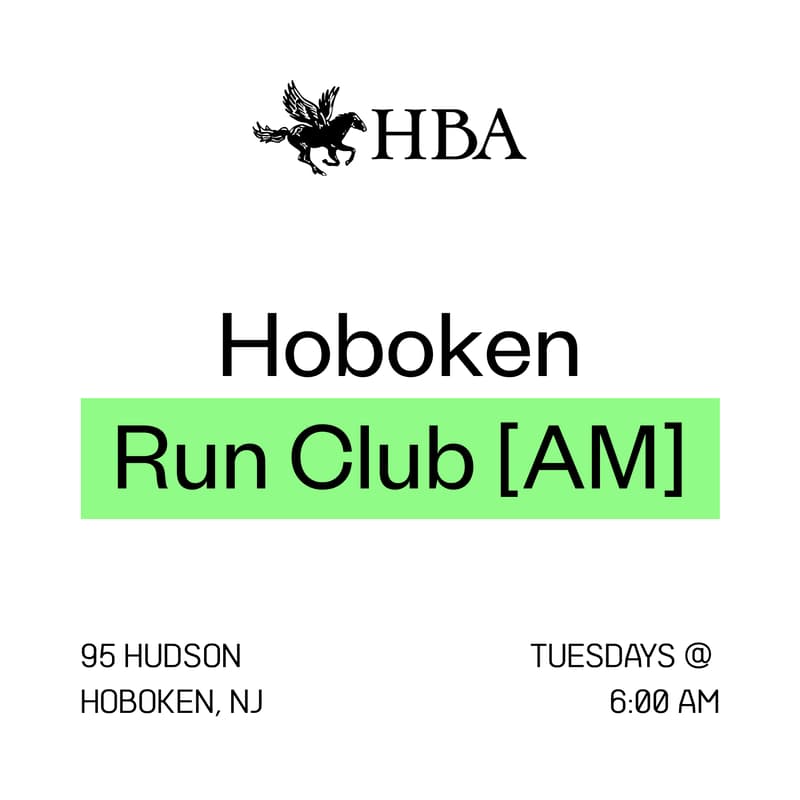 Cover Image for Hoboken Athletic Run Club - Tuesdays at 6:00 AM