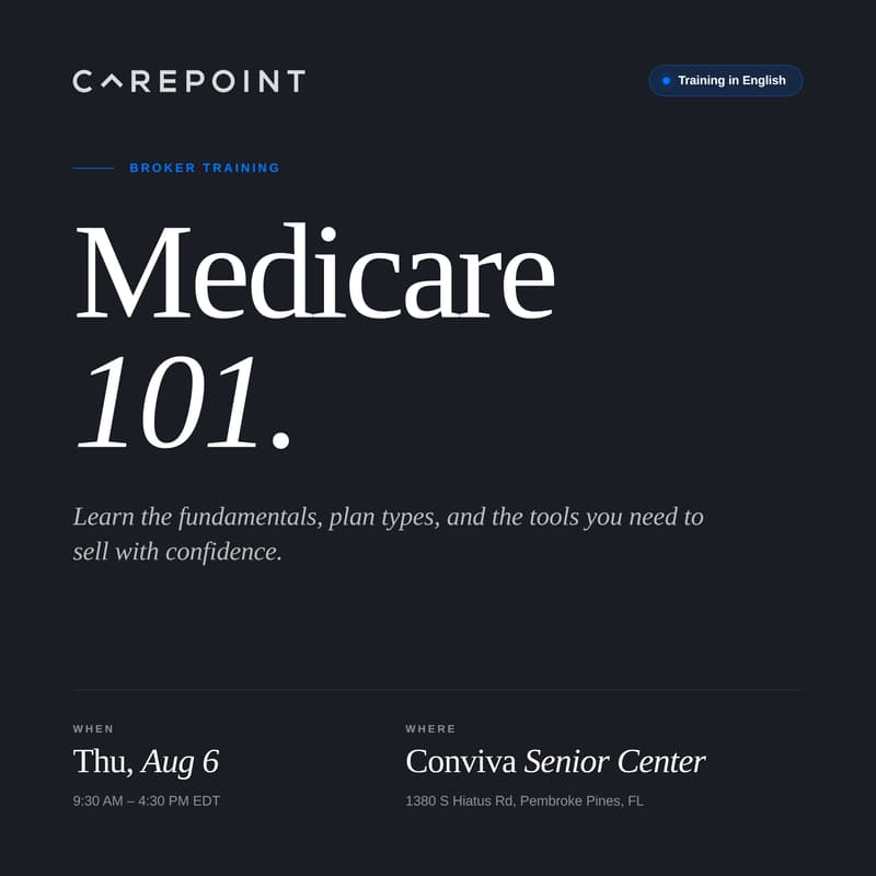 Cover Image for Join the Experts — Medicare 101 (English)