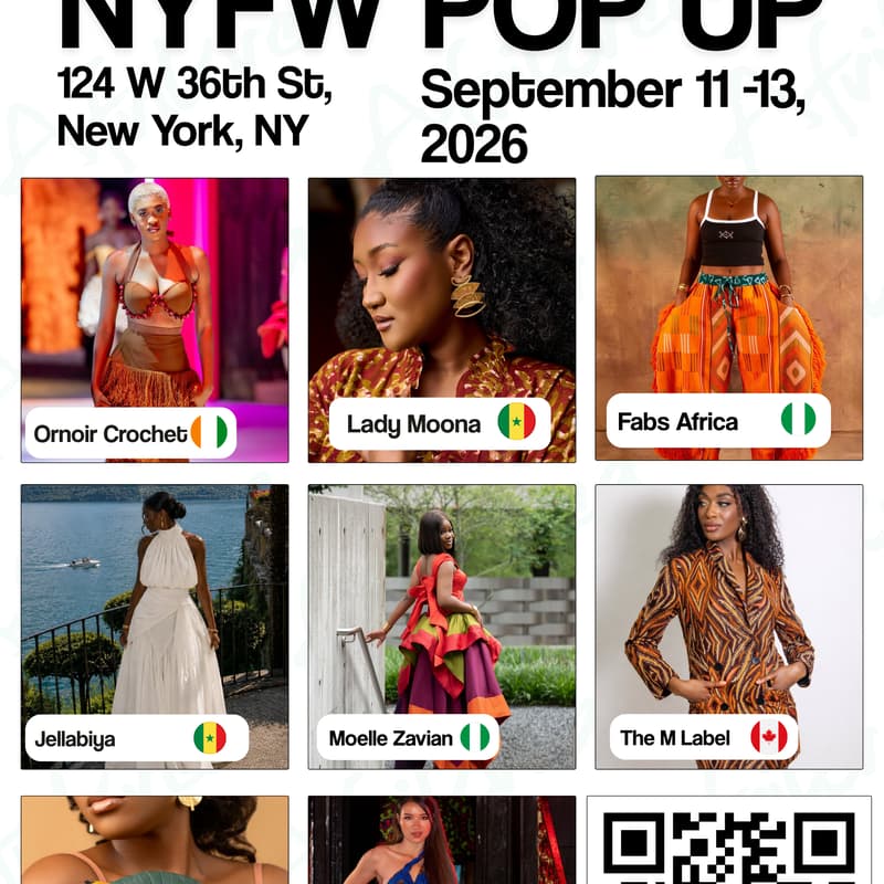 Cover Image for Afrikrea NYFW POP-UP: Created by Africa and the African Diaspora