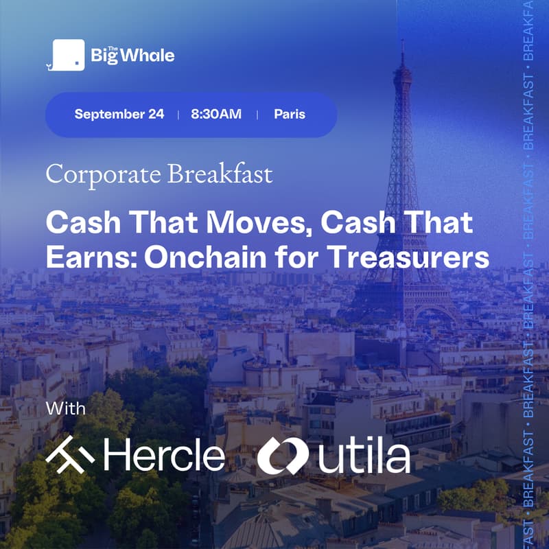 Cover Image for Cash That Moves, Cash That Earns: Onchain for Treasurers