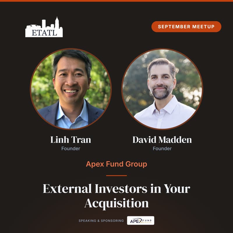 Cover Image for ETATL - External Investors in Your Acquisition