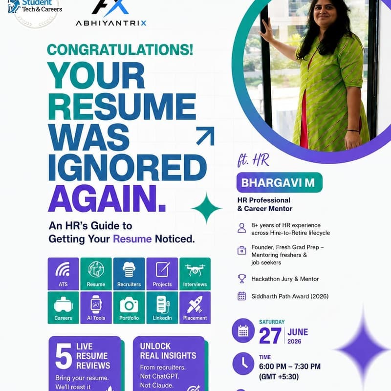 Cover Image for Congratulations! Your Resume Was Ignored Again.An HR's Guide to Getting Your Resume Noticed