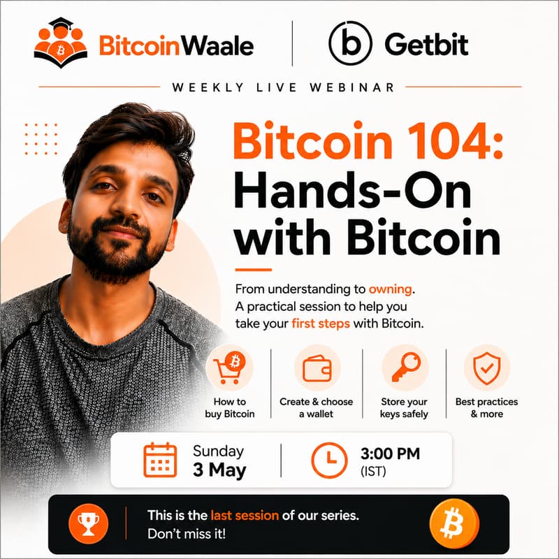 Cover Image for Bitcoin 104: Hands on with Bitcoin