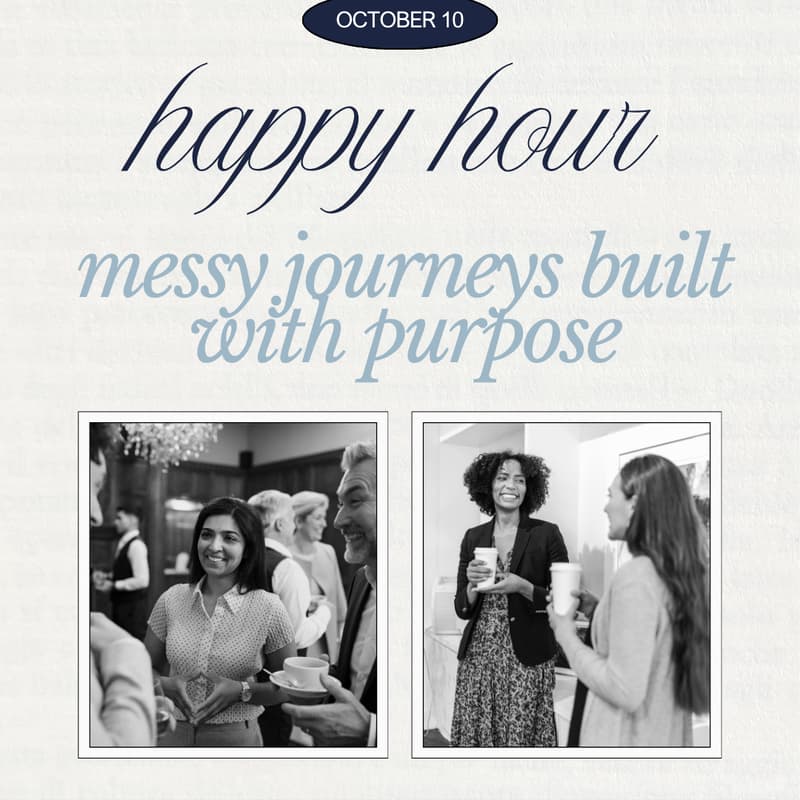 Cover Image for August Brook: Happy Hour - Messy Journeys Built with Purpose