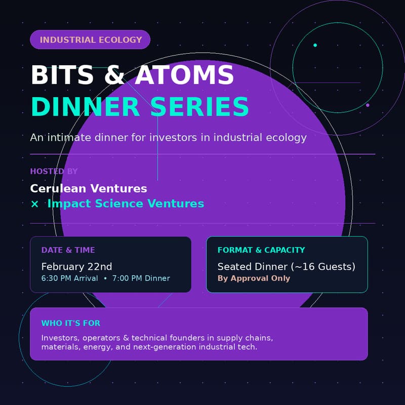 Cover Image for Bits & Atoms LP Dinner