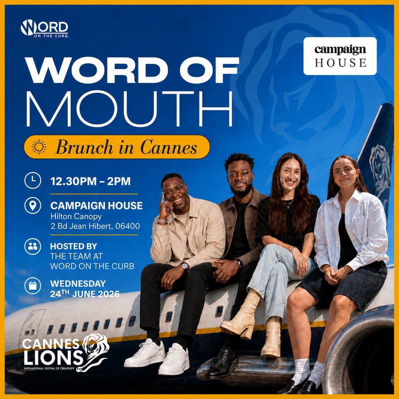 Cover Image for Word of Mouth — a Word on the Curb brunch · Cannes