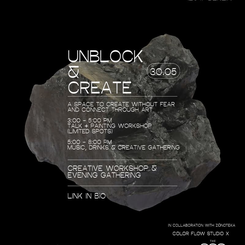 Cover Image for Unblock & Create – Creative Workshop + Gathering