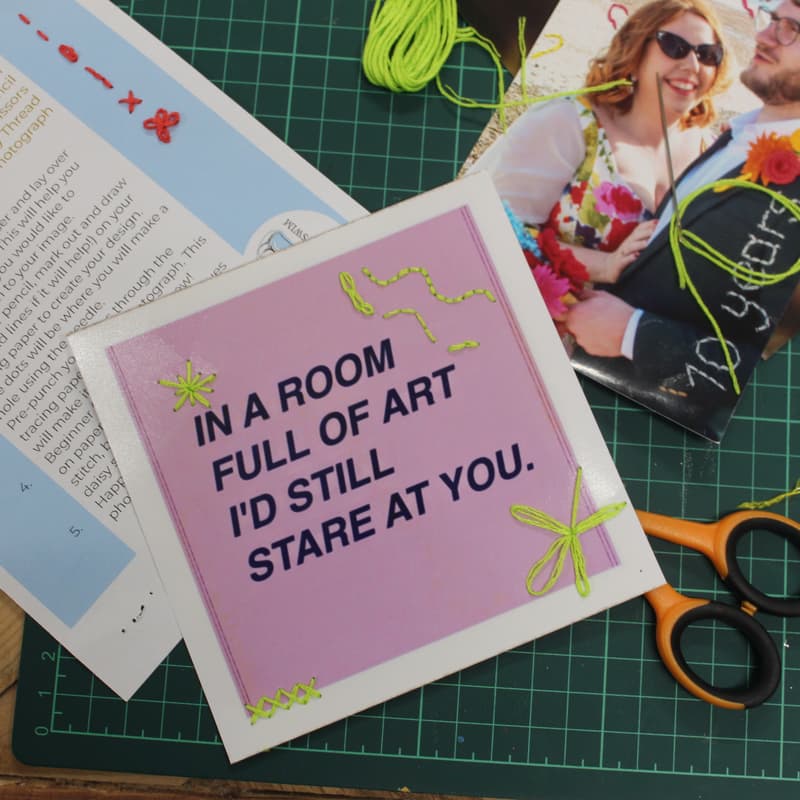 Cover Image for Hand Embroidery On Photography @ Seeded