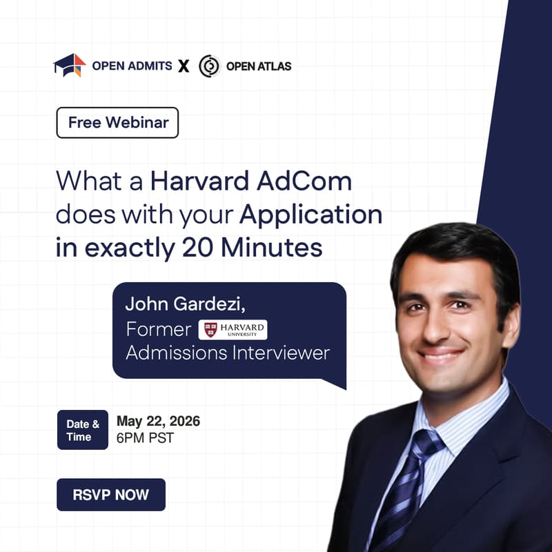 Cover Image for What a Harvard AdCom does with your application in exactly 20 minutes