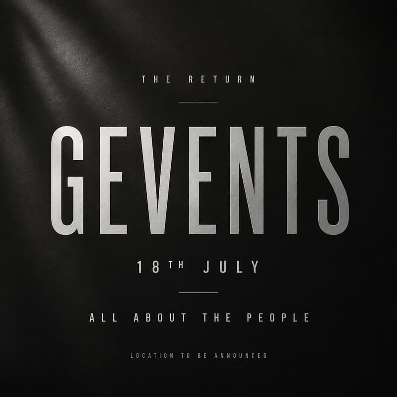 Cover Image for GEvents - The Return