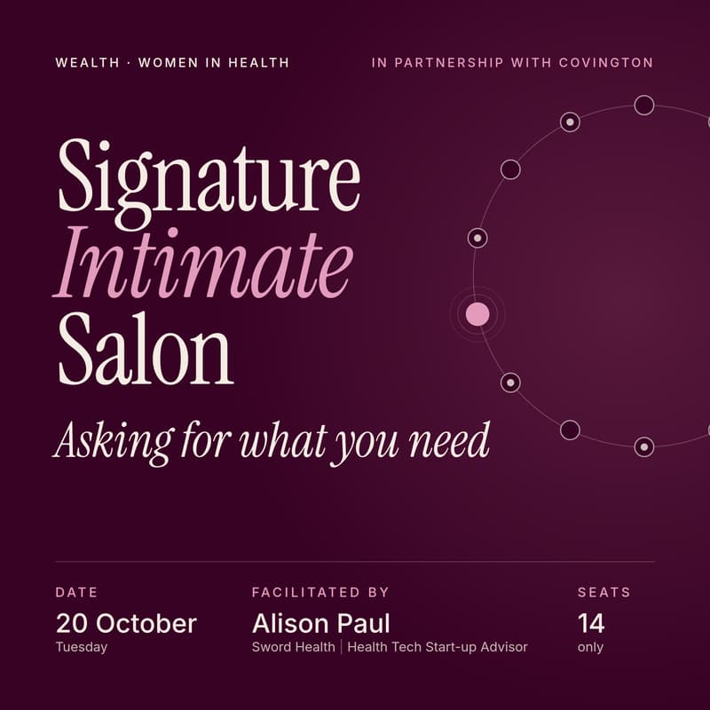 Cover Image for WEALTH: Signature Intimate Salon