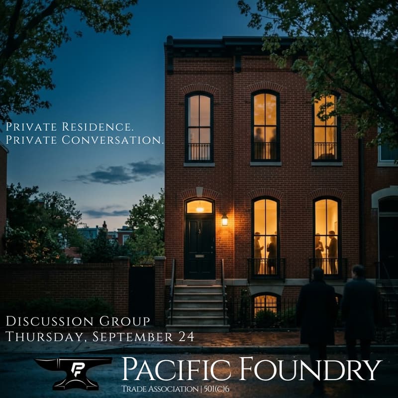 Cover Image for Pacific Foundry: Discussion Group