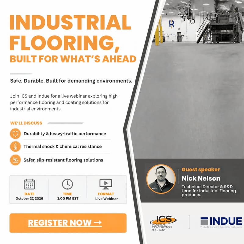Cover Image for INDUSTRIAL FLOORING, BUILT FOR WHAT’S AHEAD
